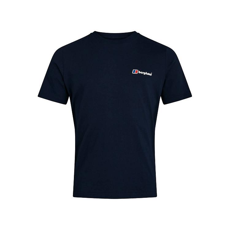 Pánska Tričko Berghaus Organic Classic Logo Tmavo Modre Slovensko 6125JWFOY